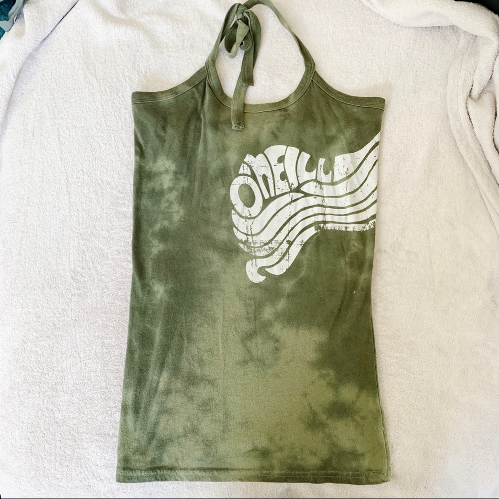 TIE DYE SUMMER HALTER TOP